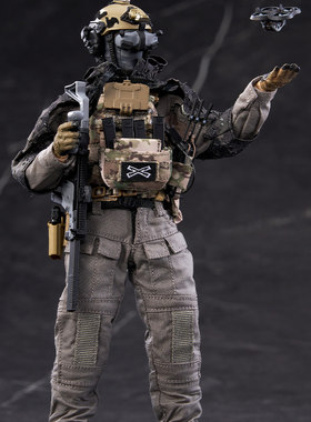 HASUKI 1/12 黑色行动 SA04夜幕编织者 WM-07侦查强化套件 定金