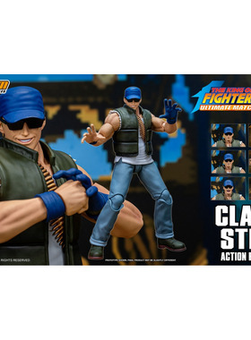 Storm Toys 1/12 KOF 拳皇98 克拉克 史迪尔 SKKF17 定金
