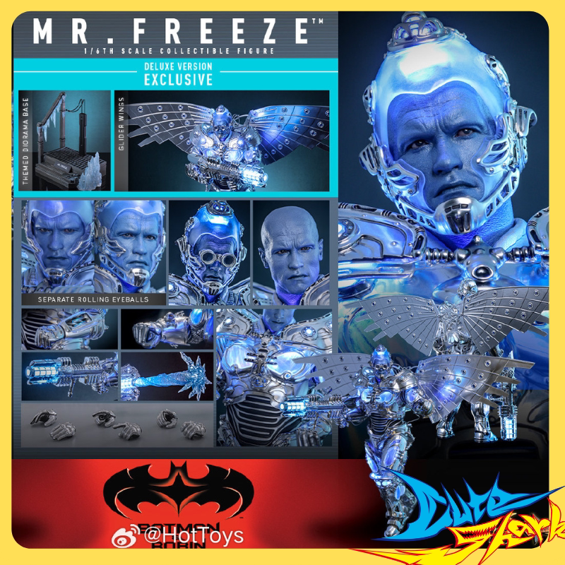 HT Hottoys 1/6 蝙蝠侠与罗宾 急冻人 MMS799 800 现货