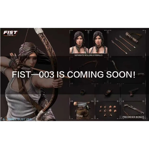 Fist toys 1/12 古墓丽影9 劳拉 可动手办 先行定金