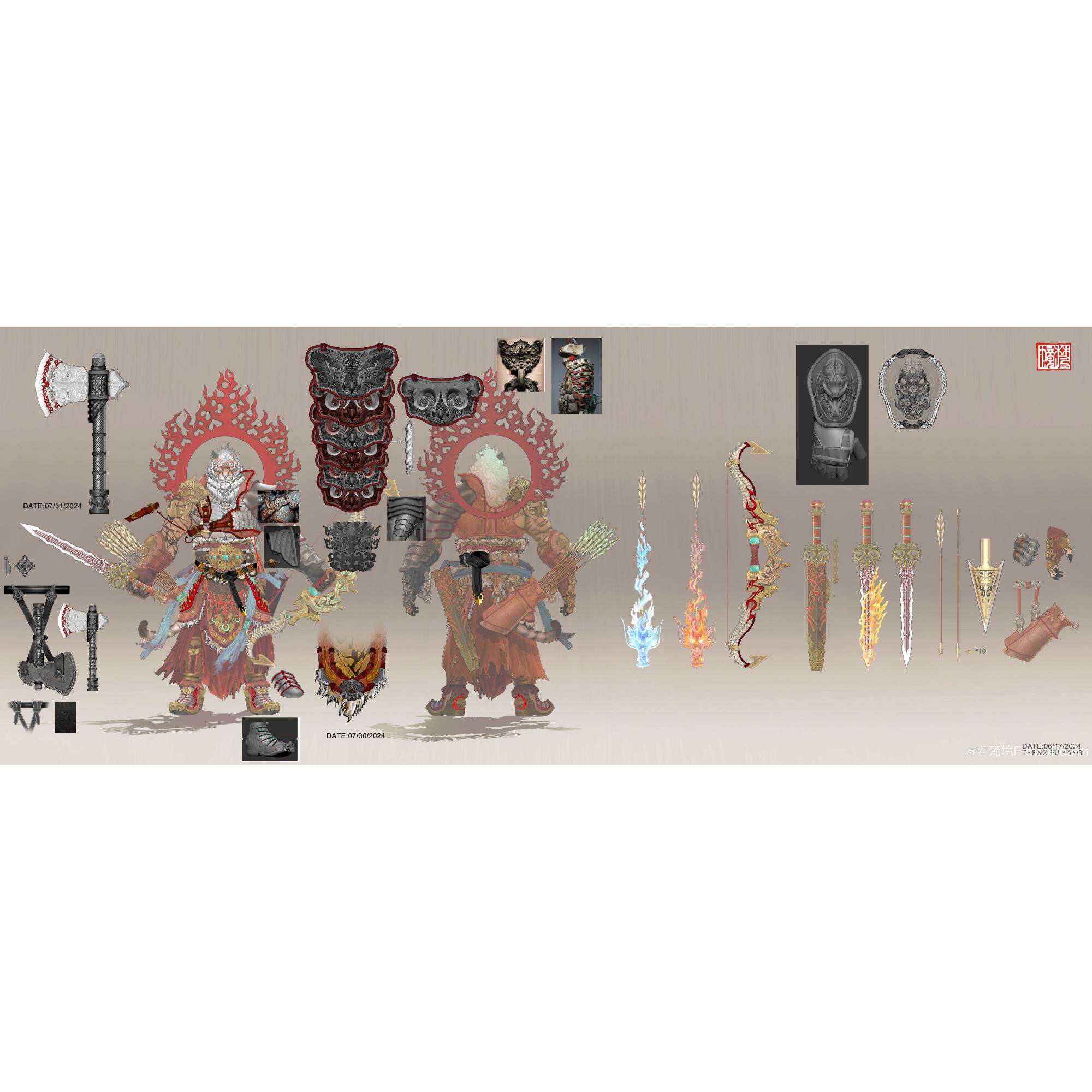 梵境 Fancy Realm 二十八星宿 尾火虎 可动人偶 先行定金