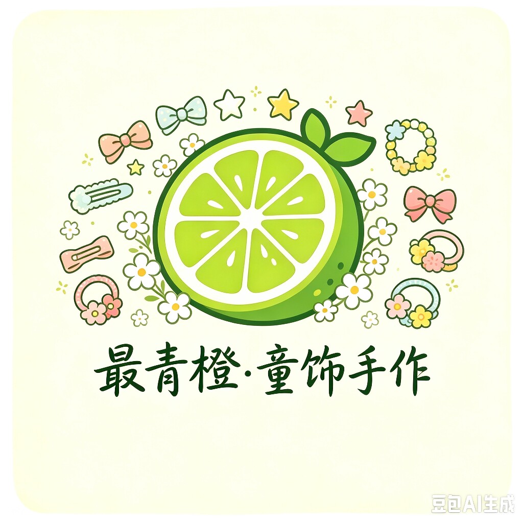青橙儿童发饰满15发 偏远地区发饰