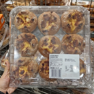 山超市代购姆 MM无花果乳酪欧包 9枚装 无花果面包早餐下午茶零食