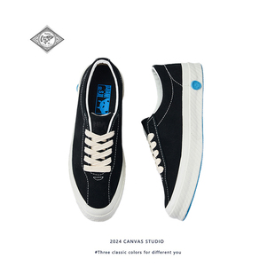 男女同款 滑板鞋 硫化鞋 独立店2024春秋招牌日系翻毛皮街头风低帮鞋