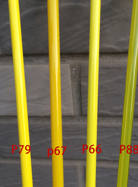 黄色玻璃棒 灯工制作料 Yellow color CLEAR glas rod 90COE 