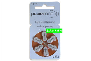 Powerone p312 进口 助听电池/  5/10板包邮