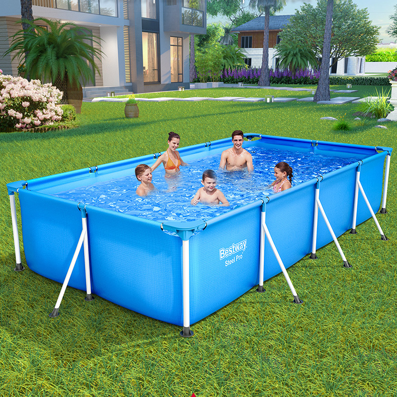 bestway家庭游泳池支架水池鱼池