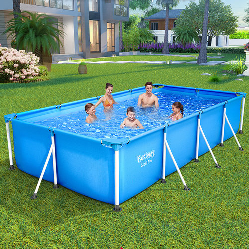 bestway家庭游泳池支架水池鱼池