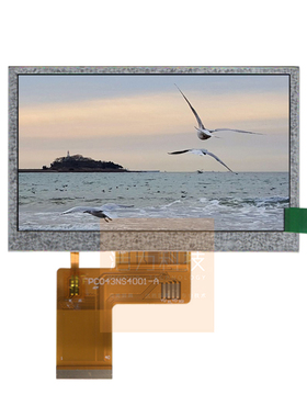 通用AT043TN24 v1 AT043TN25 v2显示屏 4.3寸 40Pin 液晶屏 触摸