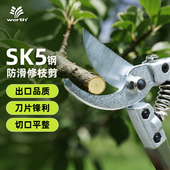 沃施worth修枝剪园艺剪果树剪树枝剪花卉花艺剪园林绿化修花剪刀