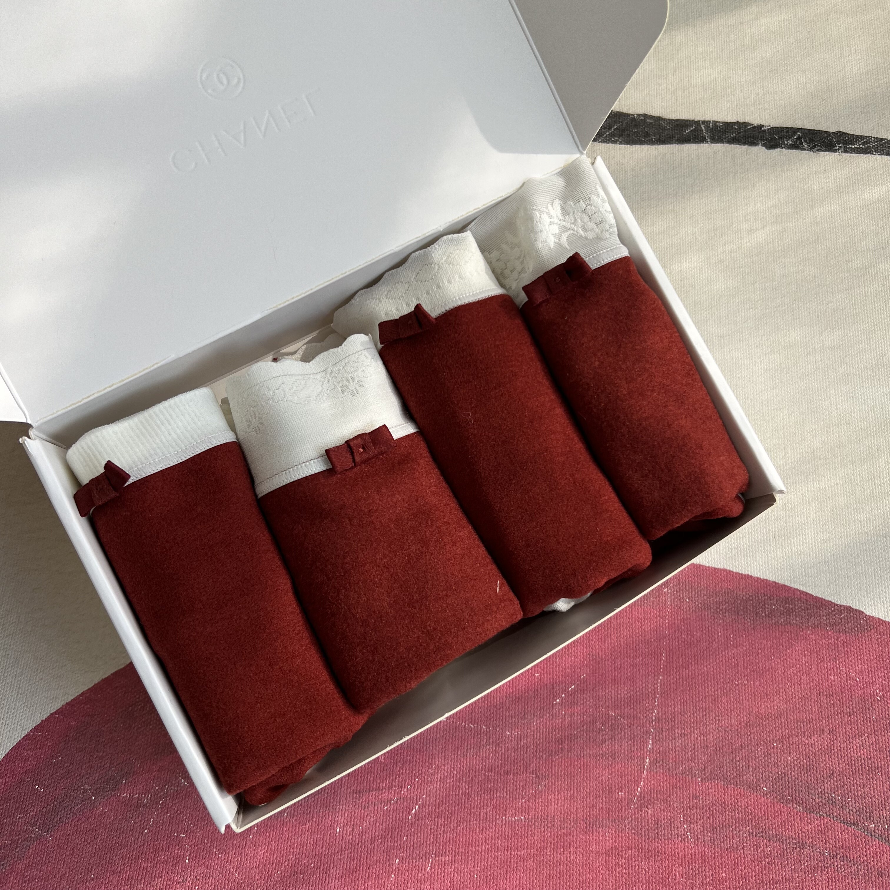 加厚磨毛！保暖本命年红色内裤女透气棉裆结婚好运连连女士内裤