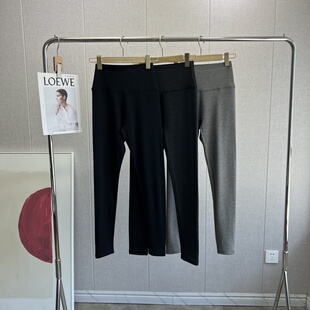 INS博主B备弹力修身塑形~克什米尔羊绒户外软壳登山九分裤