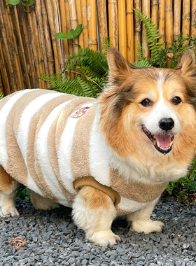 宠物保暖背心比熊马甲约克夏衣服秋冬柯基柴犬狗搞怪牵引遛狗衣服