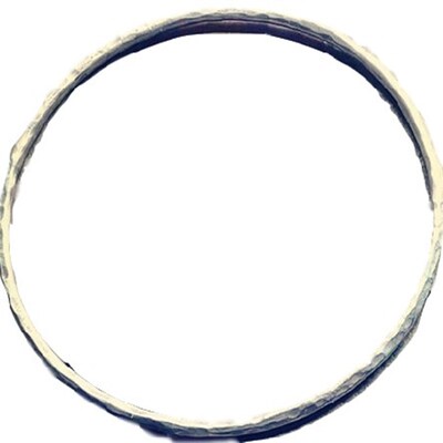 999纯银锤面手镯手工纯银手镯女