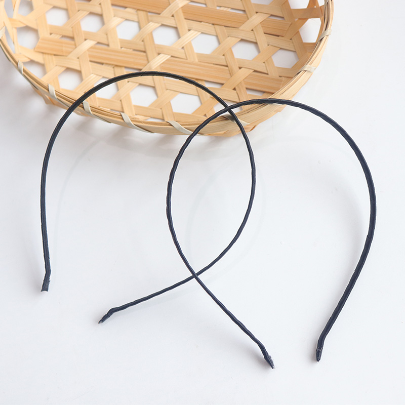 黑色简约细款发箍少女头箍压发卡