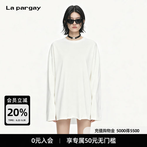 Lapargay柔软亲肤通勤休闲T恤