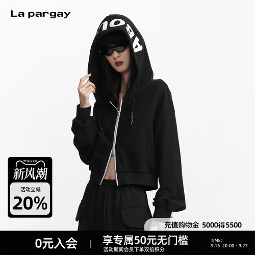 La pargay【A to Z】宽松印花短款外套 当代街头 L75301209V
