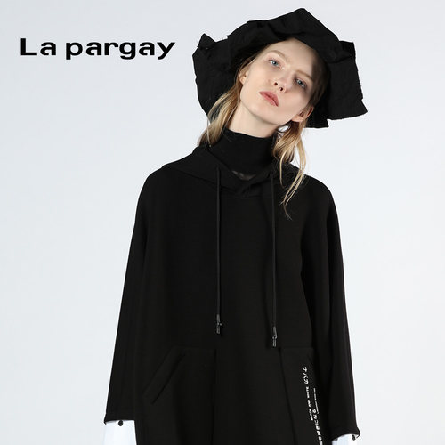 Lapargay帽子纳帕佳黑色感韩版