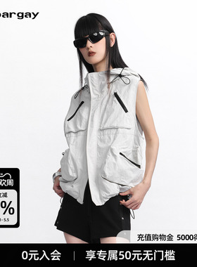 La pargay【街头末幕】轻户外机能工装马甲 抗皱耐穿 L75301401S