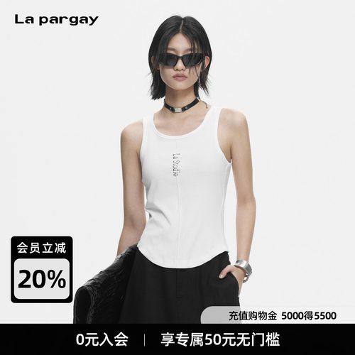 apargay立体收腰显瘦百搭背心