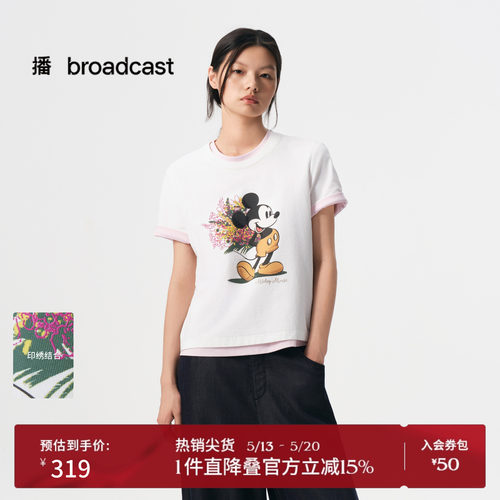 迪士尼米奇系列经典印花