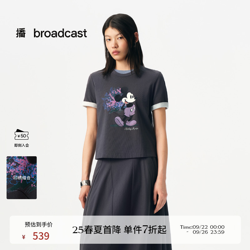 迪士尼米奇系列经典印花