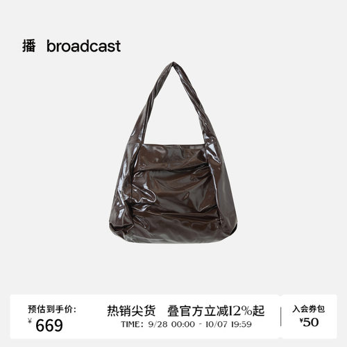 【商场同款】播26春新品美式复古单肩通勤包BPT1BD8103