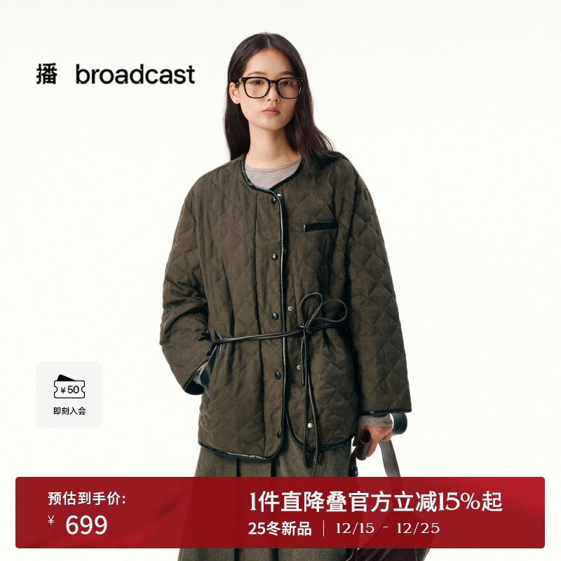 播圆领通勤休闲羽绒服短款女25秋冬新款宽松保暖外套DDS4RD5280