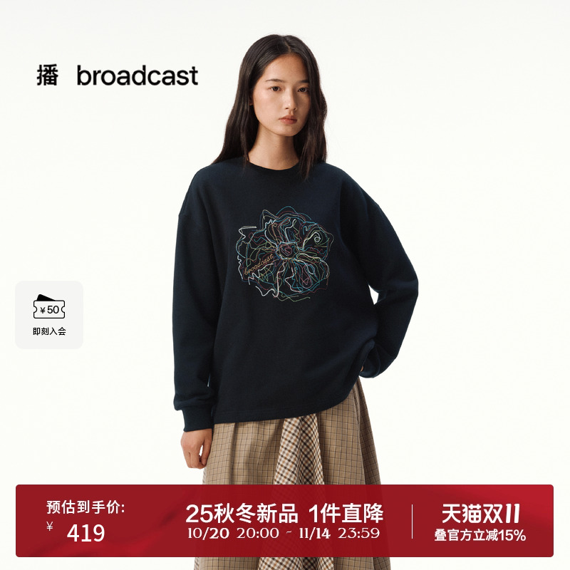 休闲百搭圆领