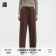 休闲简约香蕉裤 女24秋冬新款 BDR4KD3923 垂感宽松阔腿裤 播商场同款