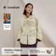 播倪妮同款 BDT1CD1348 女26春新款 ENIKO EGED系列小马印花宽松衬衫