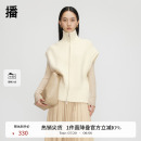 女商场同款 播拉链针织开衫 春秋小众毛衣马甲背心BDQ3UD1847