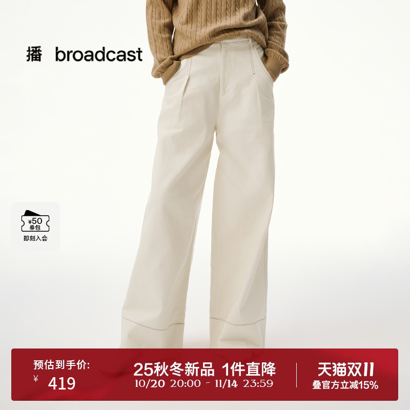简约净面牛仔