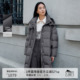 播商场同款 白鹅绒连帽半高领羽绒服女24冬新中长款 外套BDR4RD4115