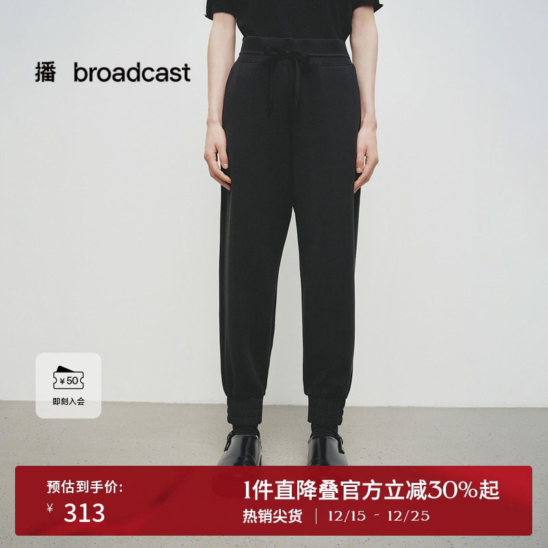 松紧编织腰加立体抽绳系带