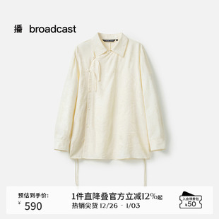 女25春秋新款 中国风气质衬衫 播商场同款 衬衣BDS1CD1415 新中式