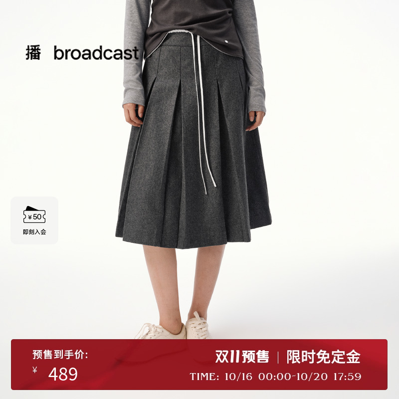 学院风百褶