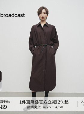 播商场同款法式气质女士连衣裙春季新款蝙蝠袖长裙BDS1LD1245