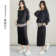 外穿宽松假两件卫衣半身裙两件套 春季 十月妈咪孕妇套装 2026新款