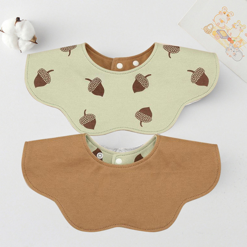 新款婴儿围嘴柔软双面纯棉口水巾加大高颜值宝宝围兜新生儿用品,婴童用品,口水巾,淘宝优惠券,粉丝福利购,淘宝优惠卷