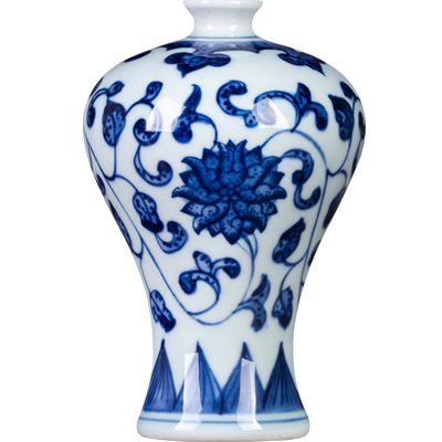 景德镇花瓶特小号中式家居茶桌