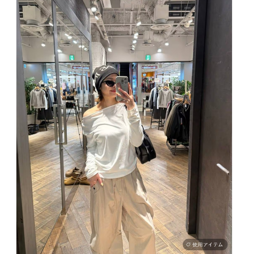 JS2026春夏 人气款 超实用可露肩爽滑质料百搭长袖T恤