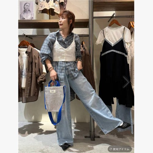 N2026早秋 丝滑包边门襟挂钩里外都可搭的吊带