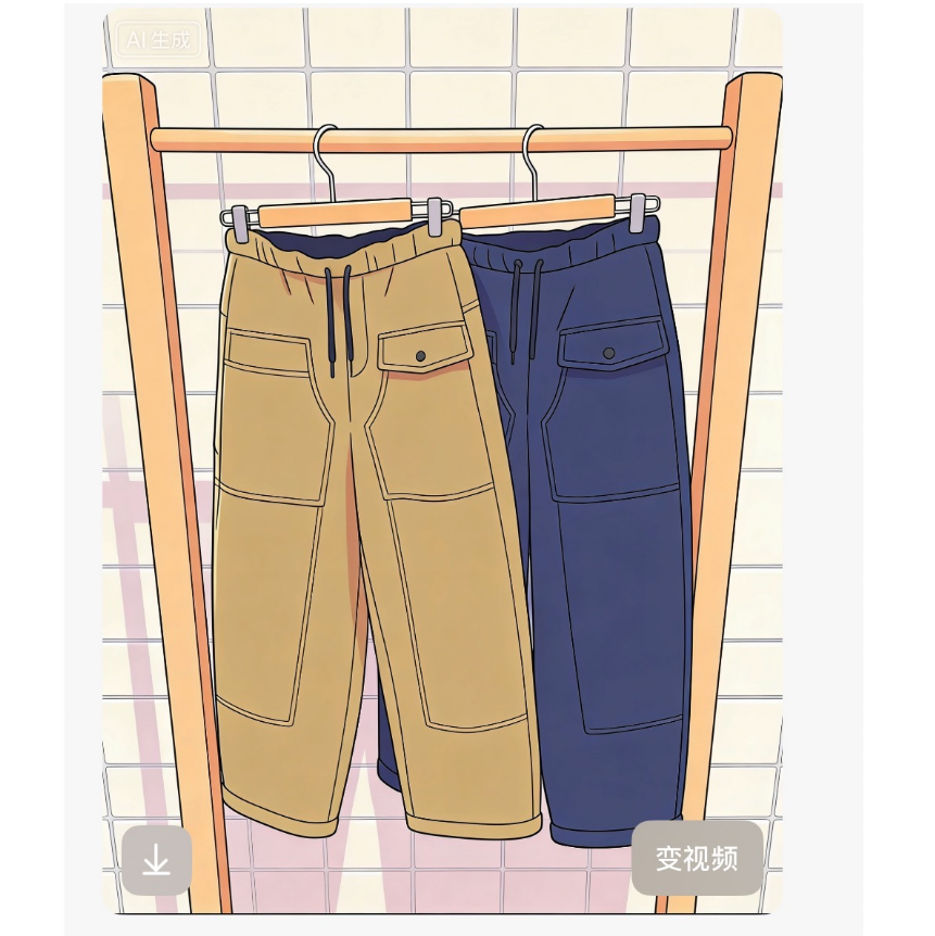 2025冬季 多口袋户外风肌理感轻量型磨毛休闲裤,女装/女士精品,休闲裤,淘宝优惠券,粉丝福利购,淘宝优惠卷