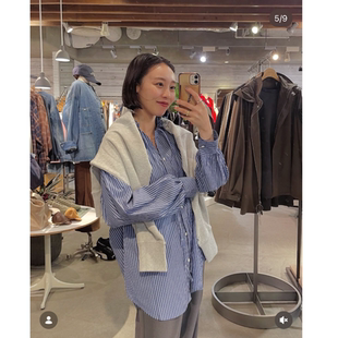 relume2025冬季 人气经典款 前后两面穿系带花边领衬衫