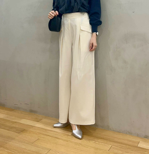 sense2024春夏 简约气质款 口袋装饰直筒西装裤