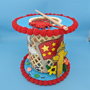 竹灯笼发光立体手工创意玩具 创意变废为宝 小学初中生成品