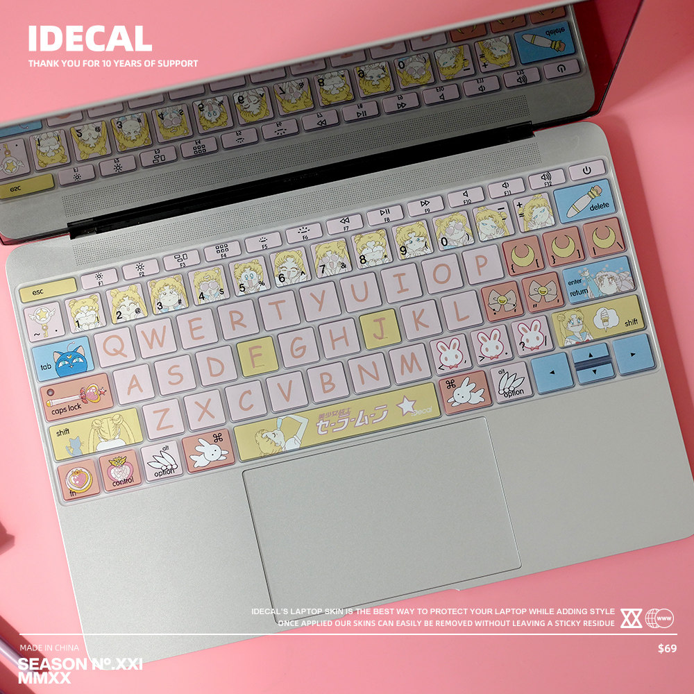 适用于macbookpro14air13寸苹果笔记键盘膜超薄硅胶膜