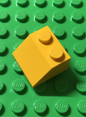 全新乐高LEGO正品零件MOC 3039 45°2x2 斜坡面砖 6020181 中黄色