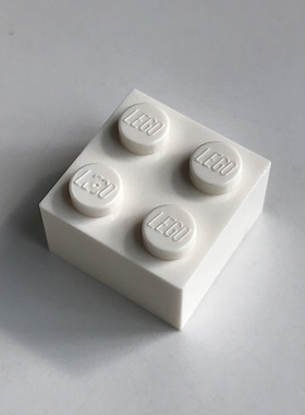 全新乐高LEGO正品零件配件MOC 3003 2x2 基础砖 300301 白色